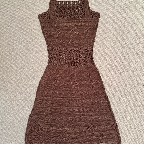 Handmade silk crochet dress - Picture 12 of 12